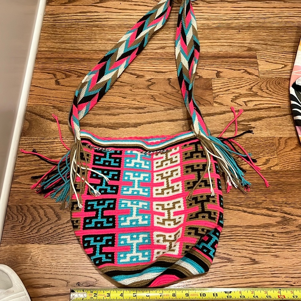 Free people gone west embellished bucket bag